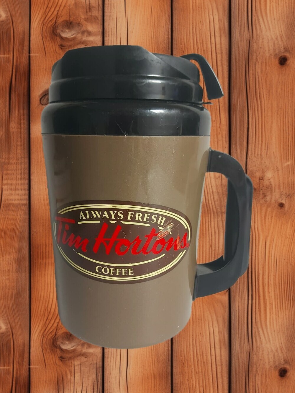 Vintage Tim Hortons Aladdin Travel Mug